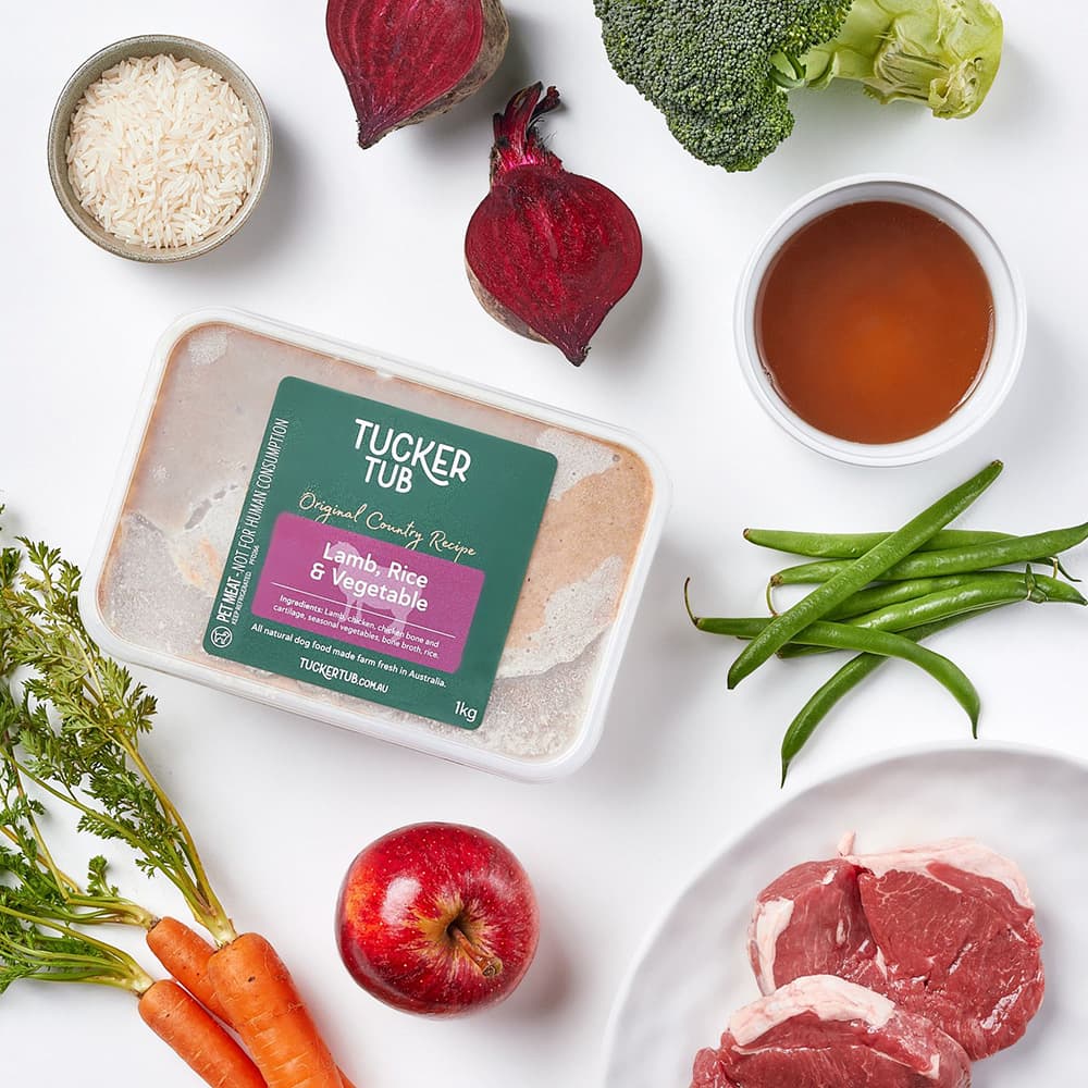 Tucker Tub Lamb & Vegetable Dog Food
