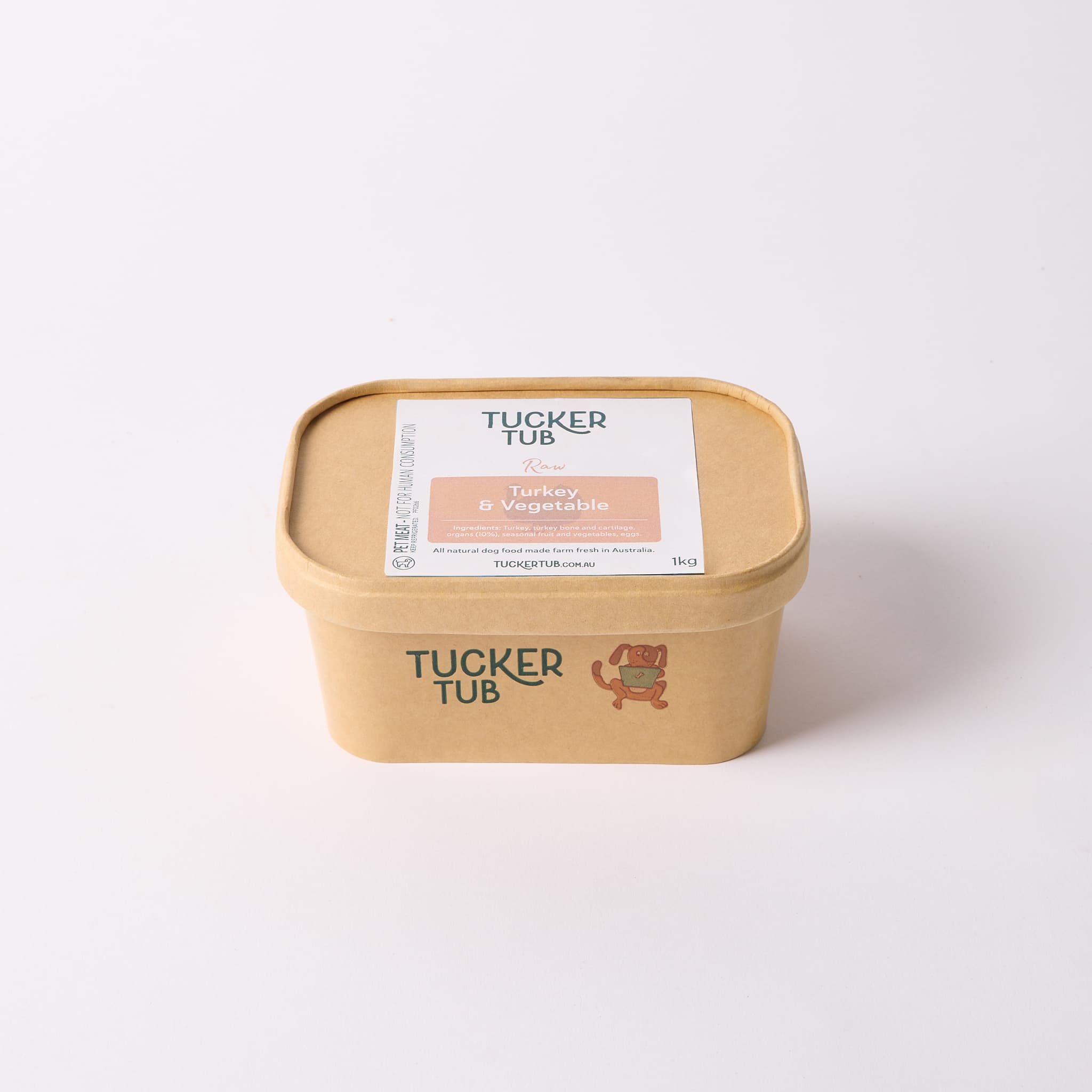 Tucker Tub Raw Turkey & Vegetable