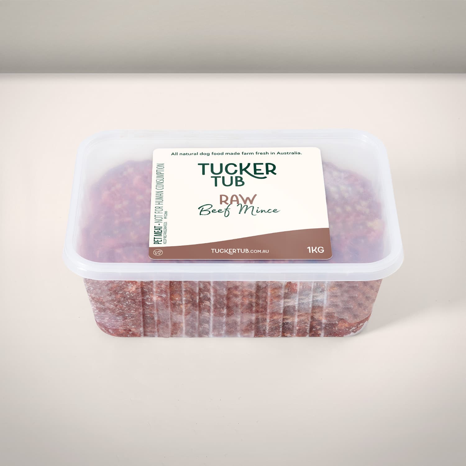 Tucker Tub Raw Beef Mince