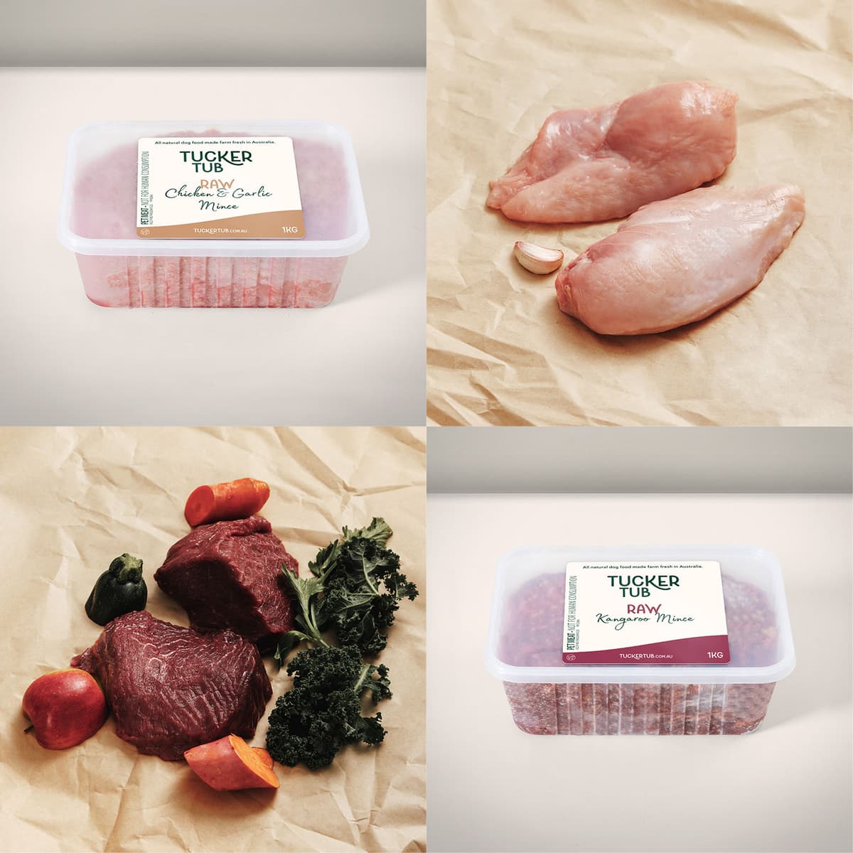 Fresh Raw Dog Food Delivered Tucker Tub