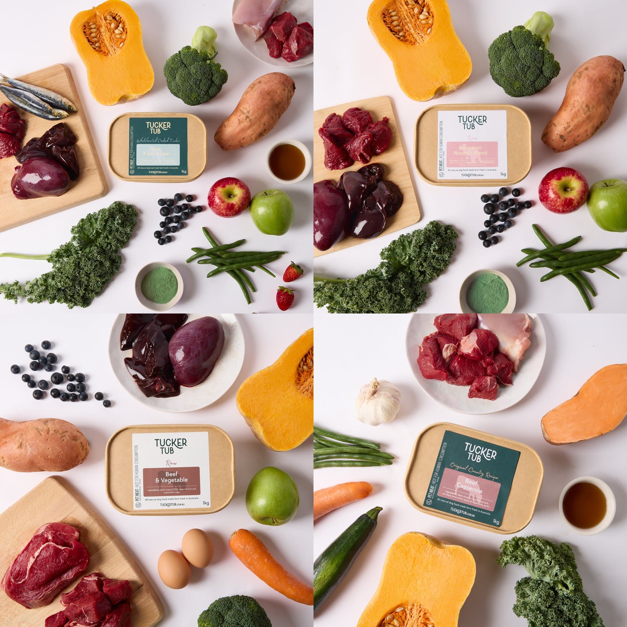 Tucker Tub Cooked & Raw Dog Food Trial Pack