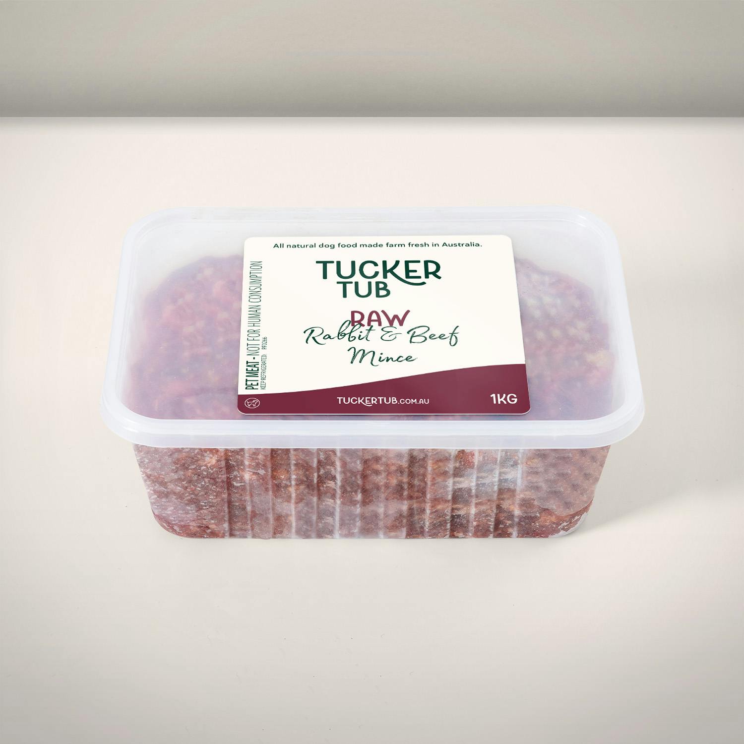Tucker Tub Raw Rabbit & Beef Mince