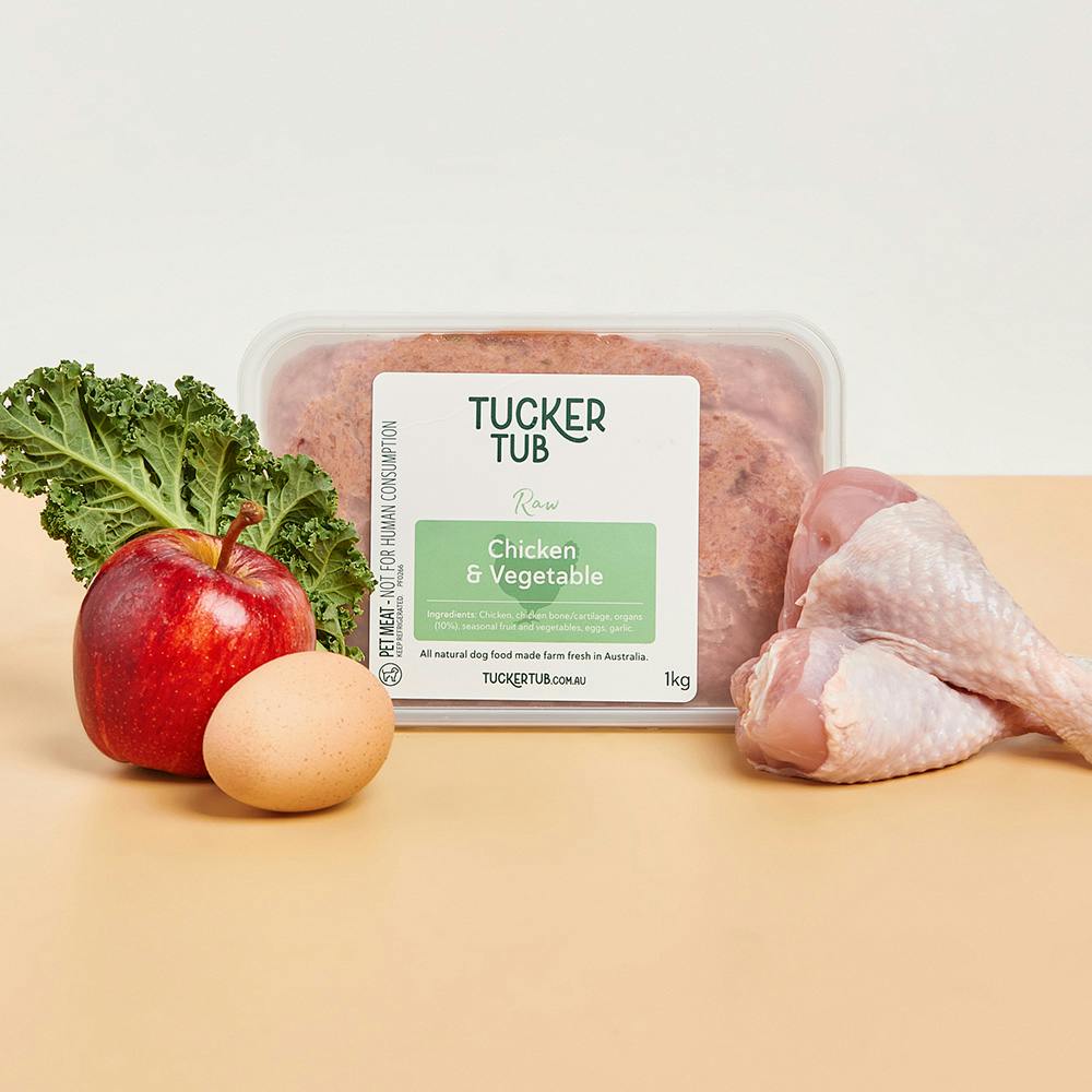 Tucker Tub Raw Chicken & Vegetable