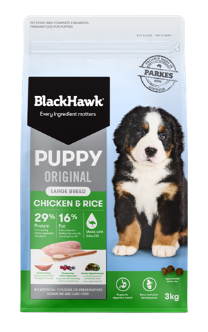Black Hawk Puppy Large Breed, Chicken & Rice