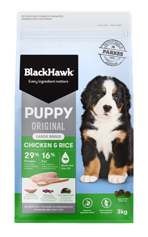Black Hawk Puppy Large Breed, Chicken & Rice