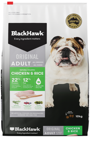 Black Hawk Adult, Chicken & Rice